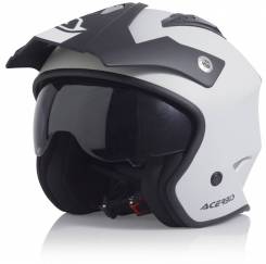  (  ) JET ARIA Silver/Black Acerbis 