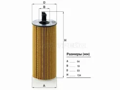 ������ �������� MANN HU6004X ����