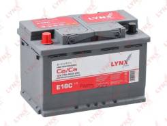 ����������� L3L,74 Ah, 660 A, ������, 275X174X189 ETN 57412L Lynxauto E18C ����