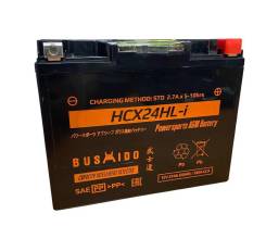  Bushido HCX24HL-i 27 (24) YTX24HL-BS 