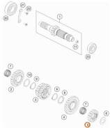  2  KTM 450EXC-F/500EXC-F 2017 / Husqvarna FE450/FE501 2017 OEM 