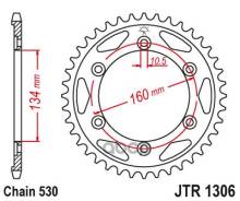   1306.42 JT Sprockets . JTR130642 