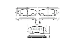 ������� �������� ��������! Honda CR-V 2.0i-VTEC/2.2i-CTDi 07> Fremax ���. FBP1812 ����