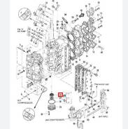    Tohatsu MD70-115TLDI (3T9-00121-0) (35x58x9) (Tohatsu) 