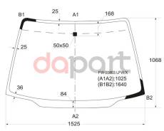   Honda Odyssey 94-99 / Shuttle 95-00 XYG FW00803 LFW/X,  