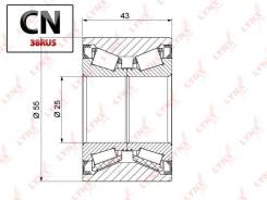    |  / | LADA Vesta GFL/XRAY WB1298 LYNXauto WB1298 