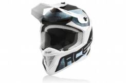  Acerbis Linear White/Light-Blue, XXL 