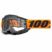  100% Accuri 2 Enduro Moto Orange / Clear 