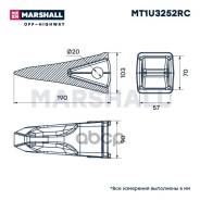      Caterpillar 320, 330, Caterpillar 914, 916, 918, 924, 930 Mt1u3252rc" Marshall . MT1U3252RC " 