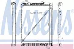       (1015x810x40) / MB (Actros MP1 950/952/953/9 Nissens 62791A 