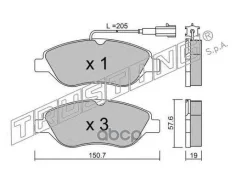 ������. ������. ������� Fiat Bravo 2007-, Stilo 2001- F Trusting ���. 5930 �-� ����
