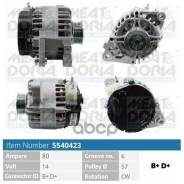  14V 80A Peugeot 107 (Pm Pn) Toyota Aygo (B1) 1.0 MEAT & Doria . 5540423 