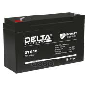  ! 6V 12Ah 151x50x100 Delta battery . DT612 