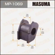 ������ ��������� ������������� Toyota Prius (ZVW50) 15-23 / Prius Alpha 11-21 / Probox 14- / Ractis 10-16 "Masuma" ����