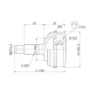   Doubleforce,  ABS Honda CR-V (RD1) (1999-2001) 