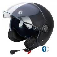  Matt Black With Integrated Intercom Befast Connect Iii Jet Motorcycle 