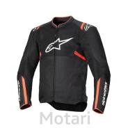  Alpinestars T-SPS AIR V2 Black Red Fluo (50) 