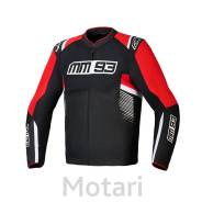  Alpinestars MM93 T-SPS AIR V2 Black Bright Red White (52) 
