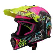  Pink  Ls2 Mx437j Fast Evo 2 Mini Gorilla 
