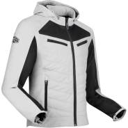  Light Grey White Segura Natcho Vented Motorcycle 