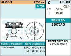   Teikin 39676AG STD (4/) 