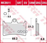     Yamaha: Tz 250 97-, Tzr 250 89-92, Yzf 600 99-02, Yzf 600 03-04, Yzf 600 05, Yzf 600 06-, Yzf 600 96-02, Yzf 750 99-, Yzf 1000 98-99, Yzf 1000 TRW . MCB611SV 