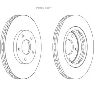 ���� ��������� Qashqai X-Trail Ferodo DDF1589 - ����