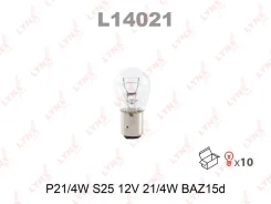 ����� P21/4W 12V BAZ15D L14021 LYNXauto ����