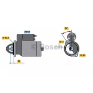 ������� �/� �������� Mercedes M110, M115, M123 ��������������� Bosch 0001314018 ����