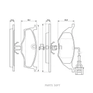 ������� ����������� ���� VAG A2 ����� (00-05) Bosch 0986424632 ����