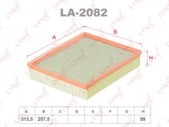������ ��������� LYNXauto LA2082 ����