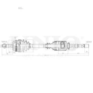 ������ � ����� �������� ������ Renault Master II 98-, Opel Movano A 01- (����) UNIO 'CVJ10095 ����