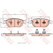 ������� ��������� �������� ����� AUDI A6, A7 11- TRW GDB2113 - ����