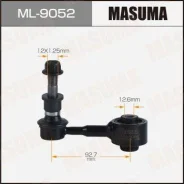 ������ ������������� (����) Masuma rear Toyota C-HR / NGX50L ML-9052, ������ ����