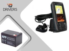  Garmin Striker Plus 4  GPS +  12 ,12 V 