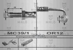 ����� ��������� ������. ����. Ford Escord VI 94-95 Malo ���. 8557 ����