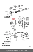 ��������� 1356809131 ��� Toyota Hiace, Toyota Hilux, Toyota LAND Cruiser toyota 13568-39016 ����