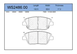 ������� ��������� �������� �������� ��� Hyundai i30, KIA CEED, Hyundai Santa FE Jeenice WS2486.00 ����