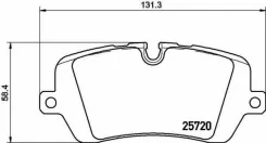 ������� ��������� �������� ������ ��� LAND Rover Range Rover, LAND Rover Discovery V Brembo P 44 021 ����