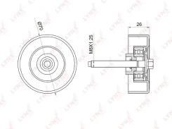 ����� �������� ���������� ����� LYNXauto PB7023 ����