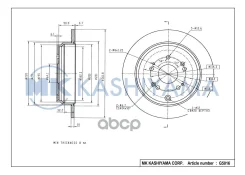 ���� ���������, ������ (301,8�10) 5 ��� HO CR-V III 06- 08A35510; 08A87110; 08A87111; 0986479452; 197463; 25207; 25211; 297463; 33107068; 361453; 42510SWWG01; 42510T1GG00; 42510T1GG01; 92162500; 92227203; BG4064; BG4694C; BS0275; C220R0004; DDF160 MK... ����