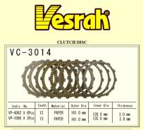   Vesrah VC-3014 - Suzuki DL1000 V-Strom '13-19, DL1050 V-Strom '20-, VL1500 C90 15-19 