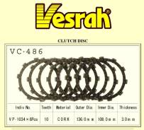   Vesrah VC-486 - Kawasaki KDX200 '95-06, KDX220 '97-05 