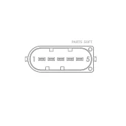 ������ ��������� ������� ������� [Epbmfn5-D004P] MB W168, Vaneo 1.7CDI, W210 2.1CDI-3.0CDI NGK-NTK 93343 - ����