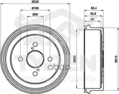 ������� ��������� Toyota Corolla 1.3-2.0D 92> Tyren ���. TYR1311921 ����