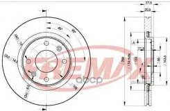 ���� ��������� �������� Peugeot Peugeot Partner (96-)/Citroen Berlingo (96-) �����. d=266 ����. Fremax ���. BD4697 ����