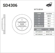 ���� ���������, �������� Sangsin Brake SD4306 ����