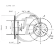 ���� ��������� �������� DF4112 (235x18) 4 ��� JUST Drive JBD0057 ����