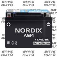    Nordix AGM YTX9L-BS, 9 , CCA 180A  1  