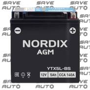   Nordix AGM YTX5L-BS, 5 , CCA 140A  1  